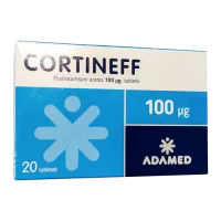 Фото Кортинефф 0,1мг (100мкг) таблетки №20