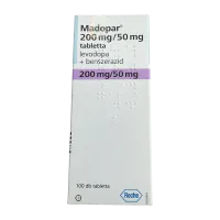 Фото Мадопар 250 (200мг 50мг) табл. аналог Бензиэль №100