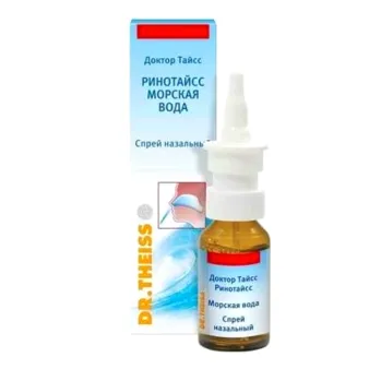 Ринотайсс спрей наз. Доктор Тайсс 0,1% 10мл
