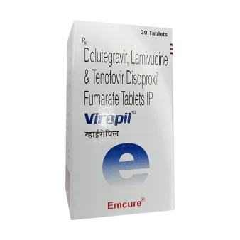 Виропил :: Viropil :: Долутегравир + тенофовир + ламивудин таблетки 50+300+300мг №30